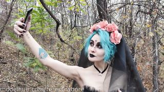 Halloween Cosplayes bige análba rakva