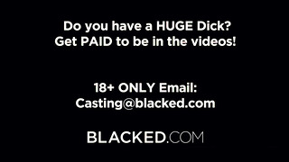 Blacked - Avery Cristy néger krapekkal kefél