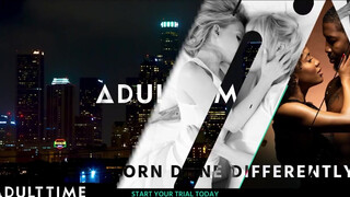 Adult Time - Szőrös pinás fiatal lány lovagol