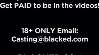 BLACKED - Emelie nem bír ellenállni a néger faszoknak