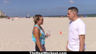 TheRealWorkout - a strandon szedtem fel ezt a hölgyeményt