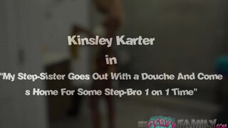 My Pervy Family - Kinsley Karter a dögös fekete kiscsaj