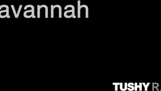 TUSHYRAW - Savannah Bond popójába csoki dákót tolnak