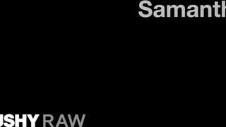 TUSHYRAW - Samantha a izgató hatalmas keblű csaj