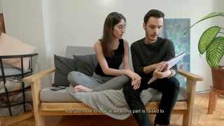 John and Sky - Vékony barátnő meghágva