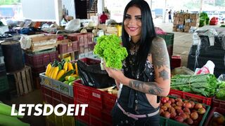 Fekete csajszi melina zapata felvett mély dugásra érett puncijába - brazil milf