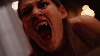 Sötét Vágyak Kastélya - Vampired Csábításában Egy Szexy Világos Szőke Úrnő és Egy Szemérmes Nőci Tiffany Tatummal és Leana Lovings-szal
